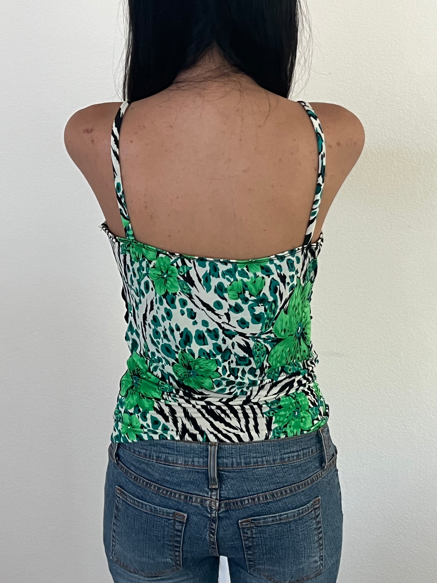 Tropical wear y2k coconut girl tank top