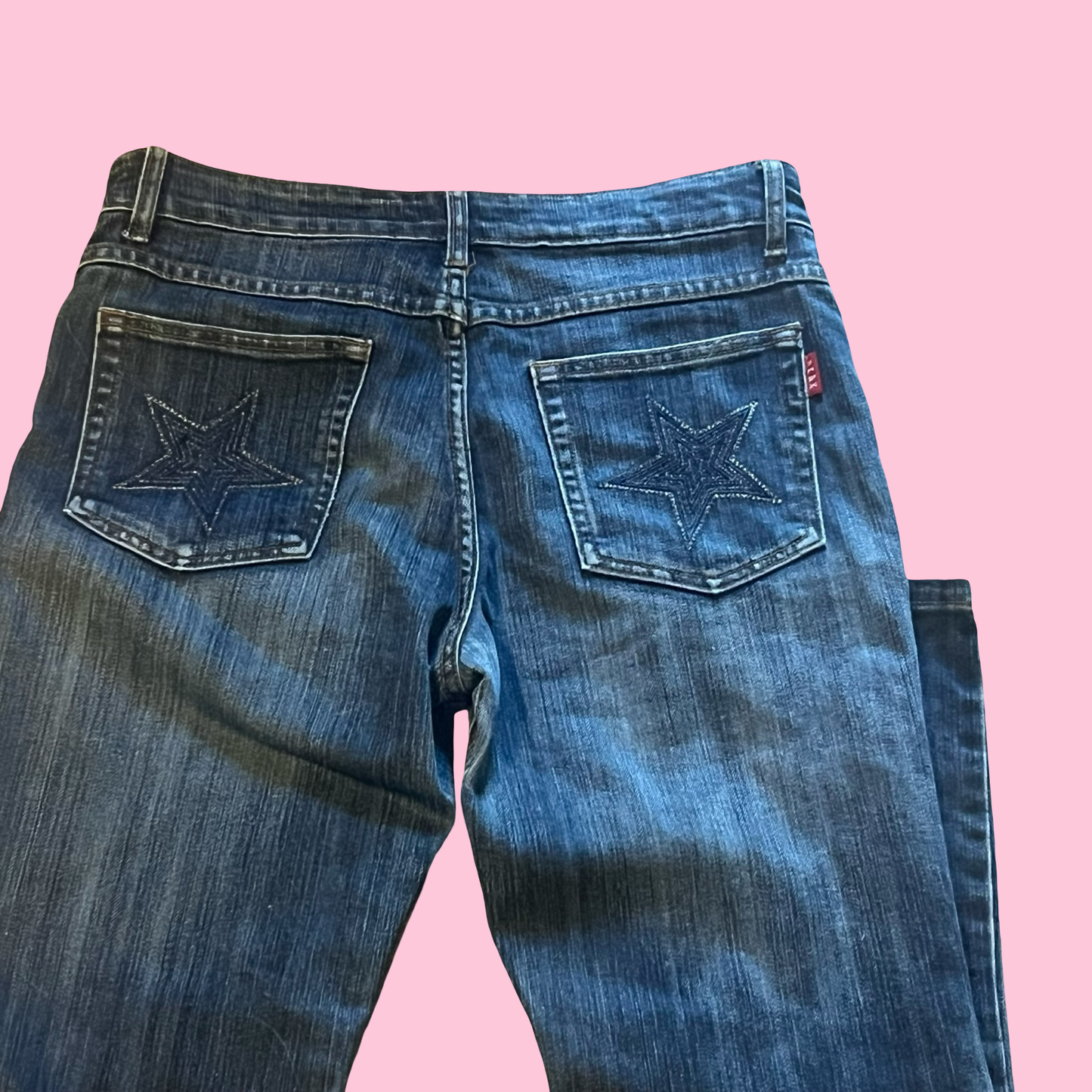 Re and x vintage early 2000s stars skinny y2k dark wash jeans size 46