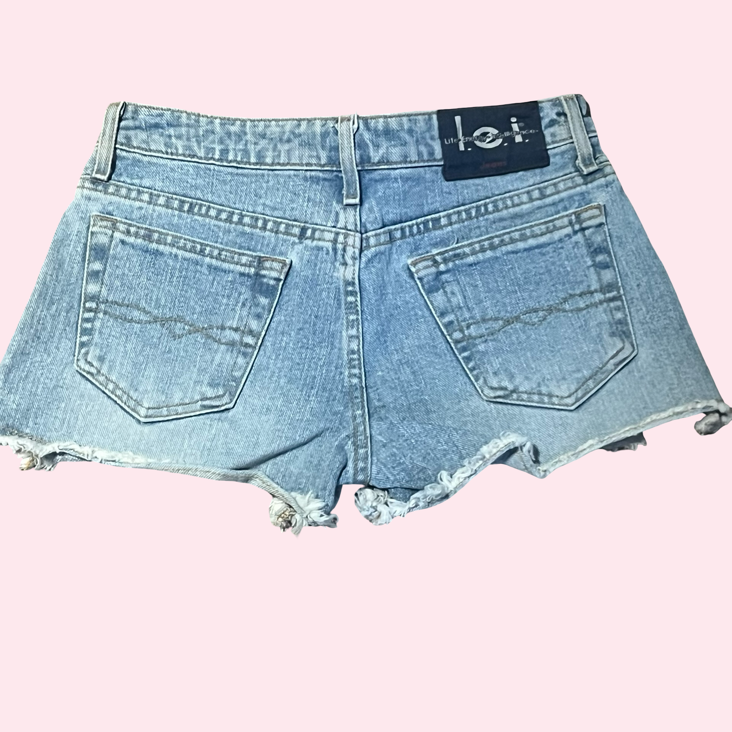 NWT deadstock Lei early 2000s y2k cutoff Jean summer shorts size 1