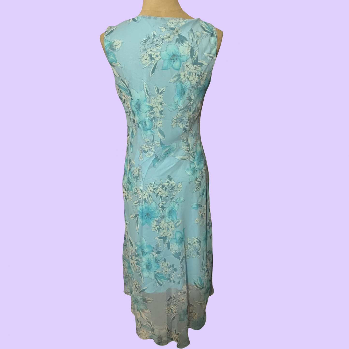 Meghan Matthew’s floral slip dress size 4