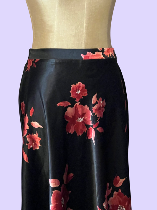 Haute monde vintage midi skirt size medium