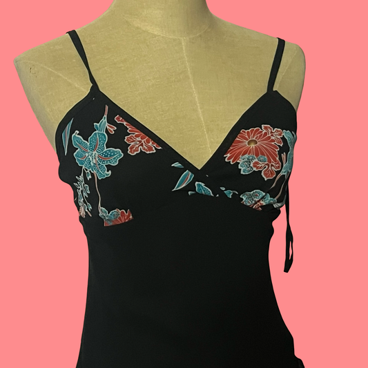 Tower USA floral cami top size small