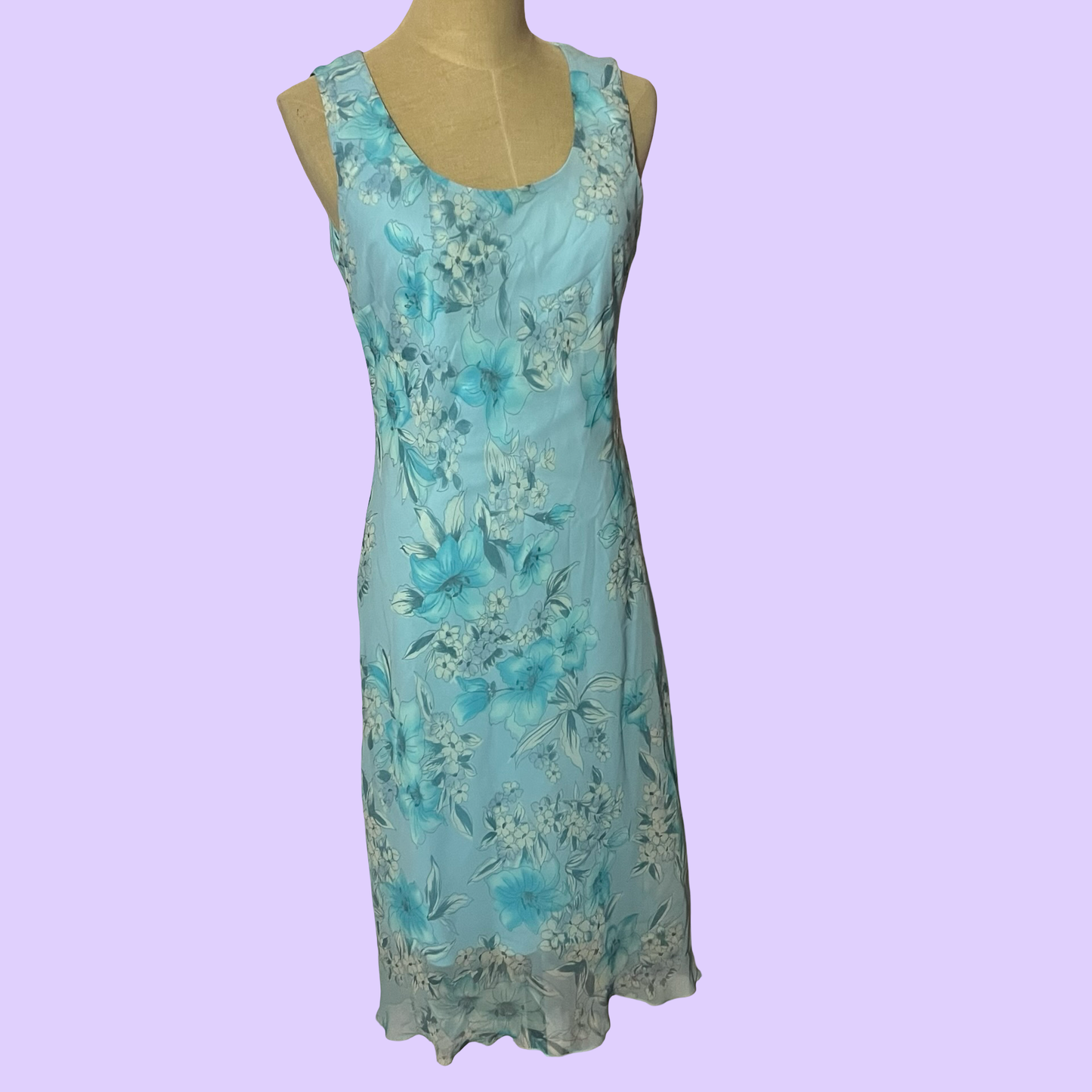 Meghan Matthew’s floral slip dress size 4