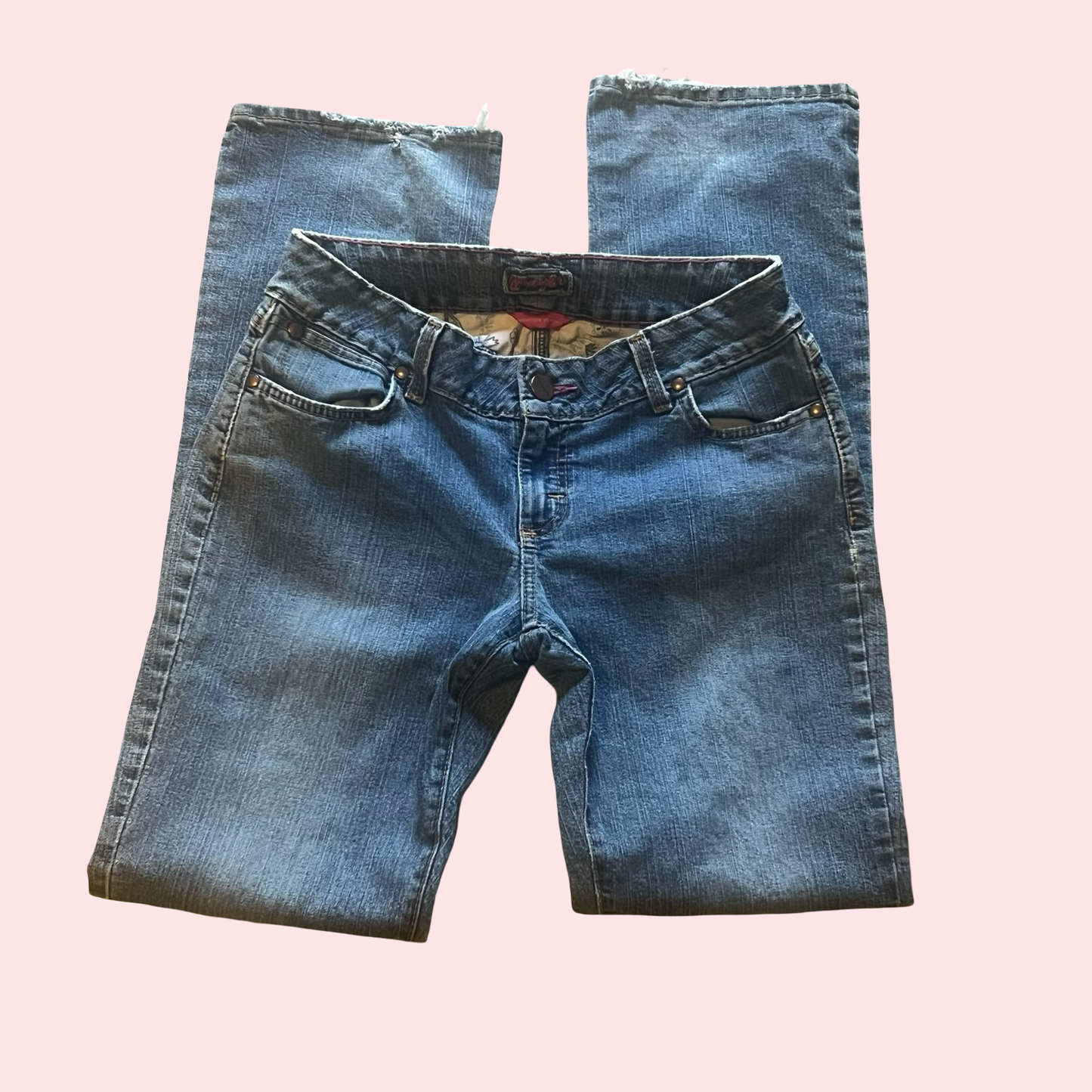 Wrangler vintage early 2000s low rise bootcut y2k jeans