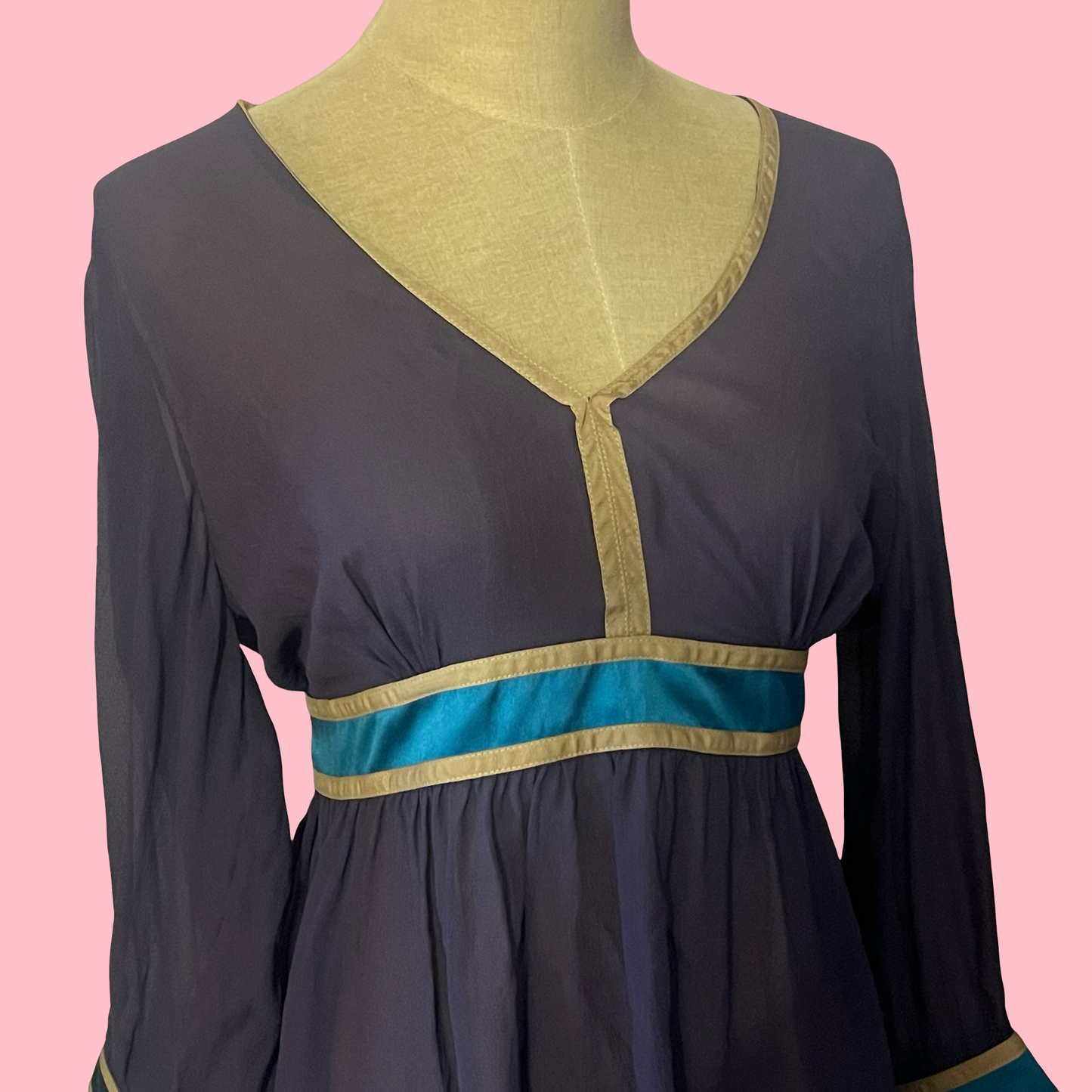 Tufi duek sheer blouse top NWT size EU 44 US large