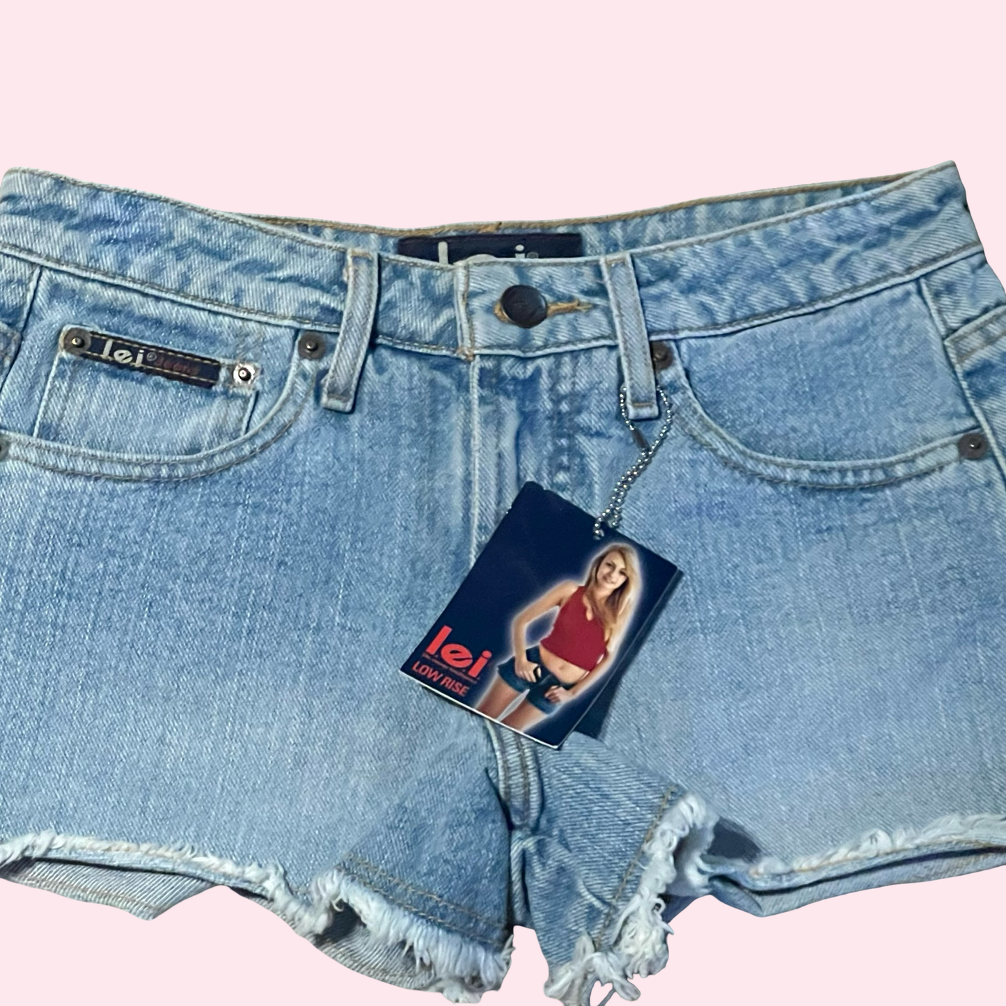 NWT deadstock Lei early 2000s y2k cutoff Jean summer shorts size 1