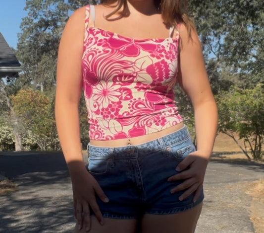Victoria secret 2005 vintage early 2000s summer y2k beach coconut girl tankini swimsuit top size 34C