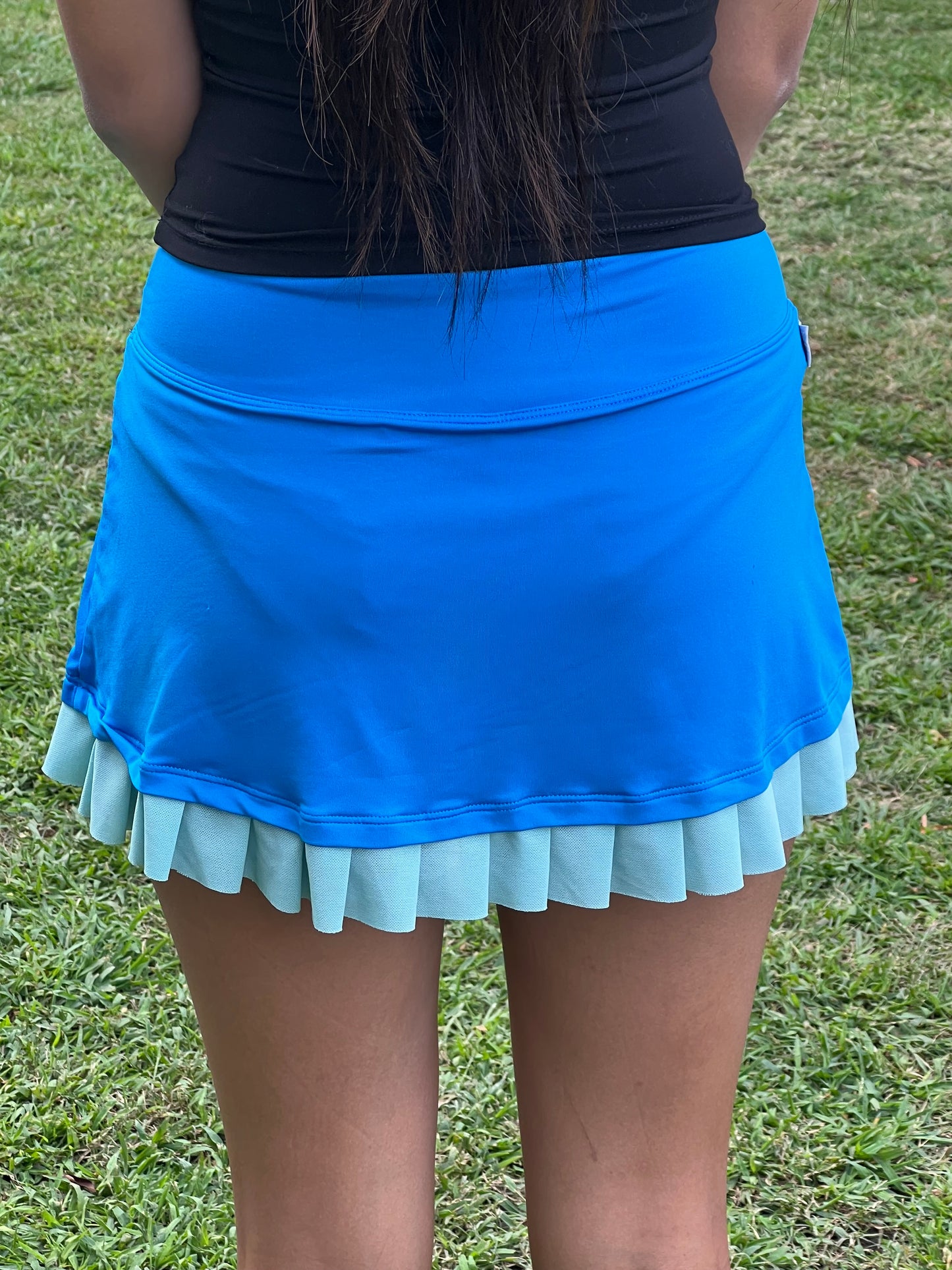 Nike athletic blue mini skirt size XS