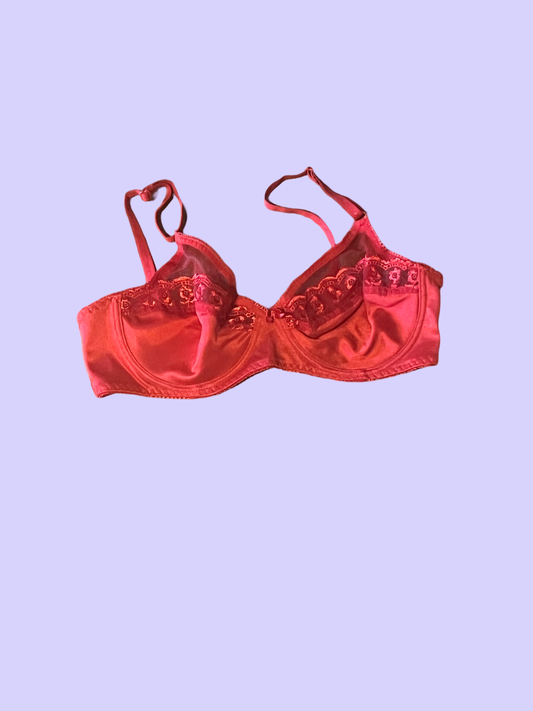 Vintage red Jolie intimates bra size 38D