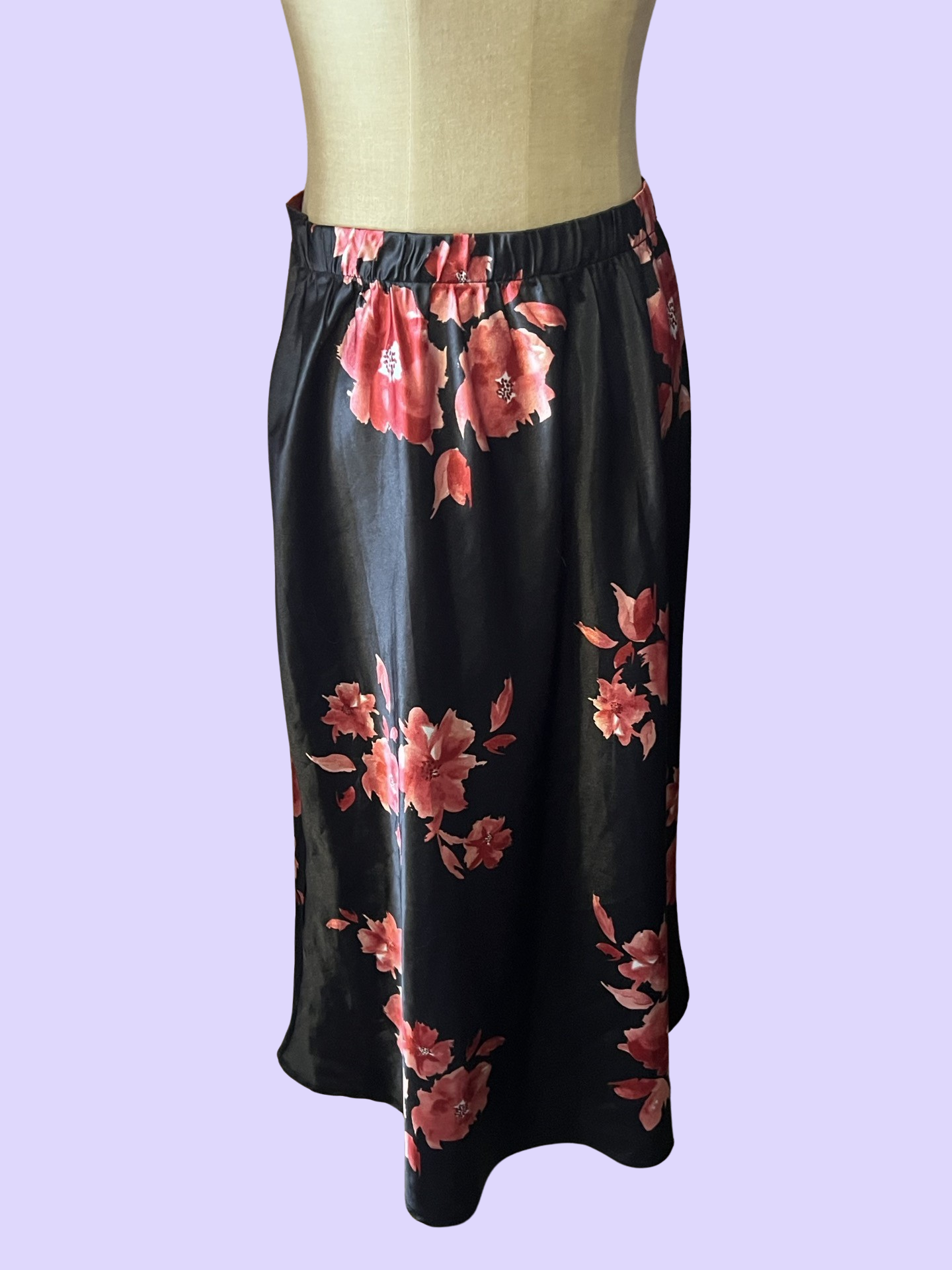 Haute monde vintage midi skirt size medium