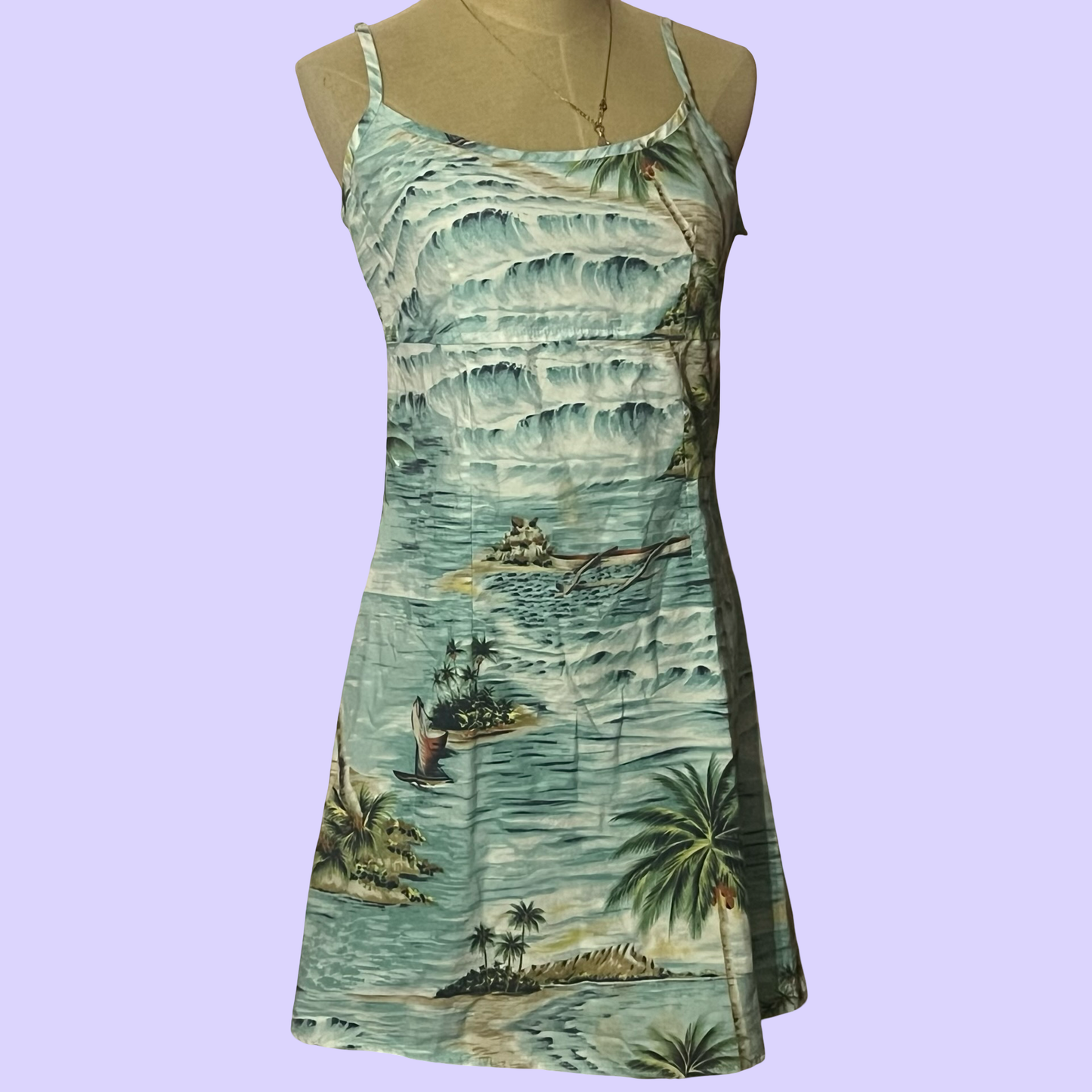 Island candy made in Hawaii summer beach island dress size medium