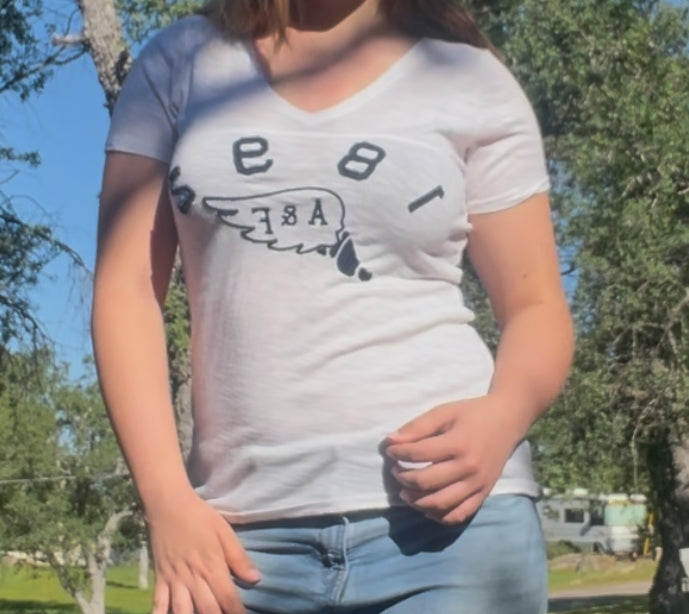 Abercrombie and fitch y2k early 2000s baby tee tshirt size small