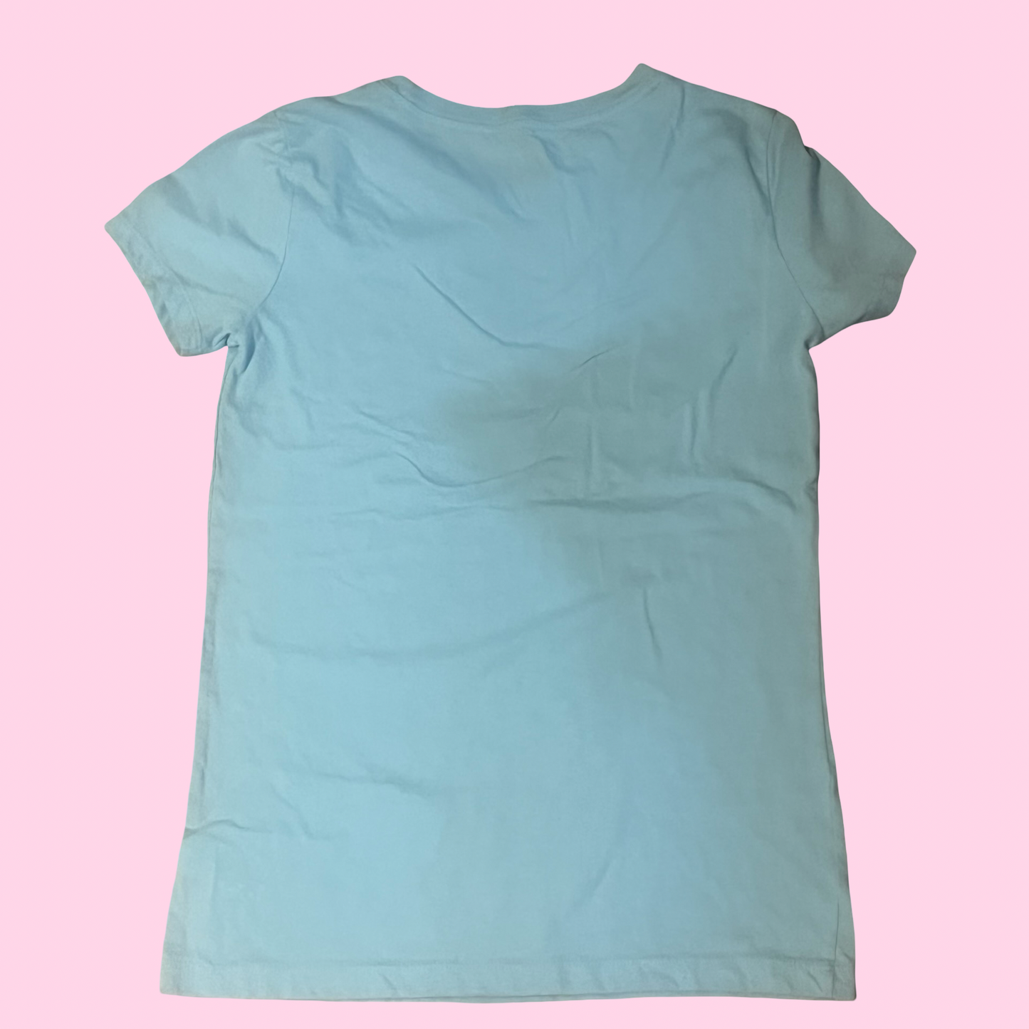 Aeropostale blue preppy baby tee shirt size medium