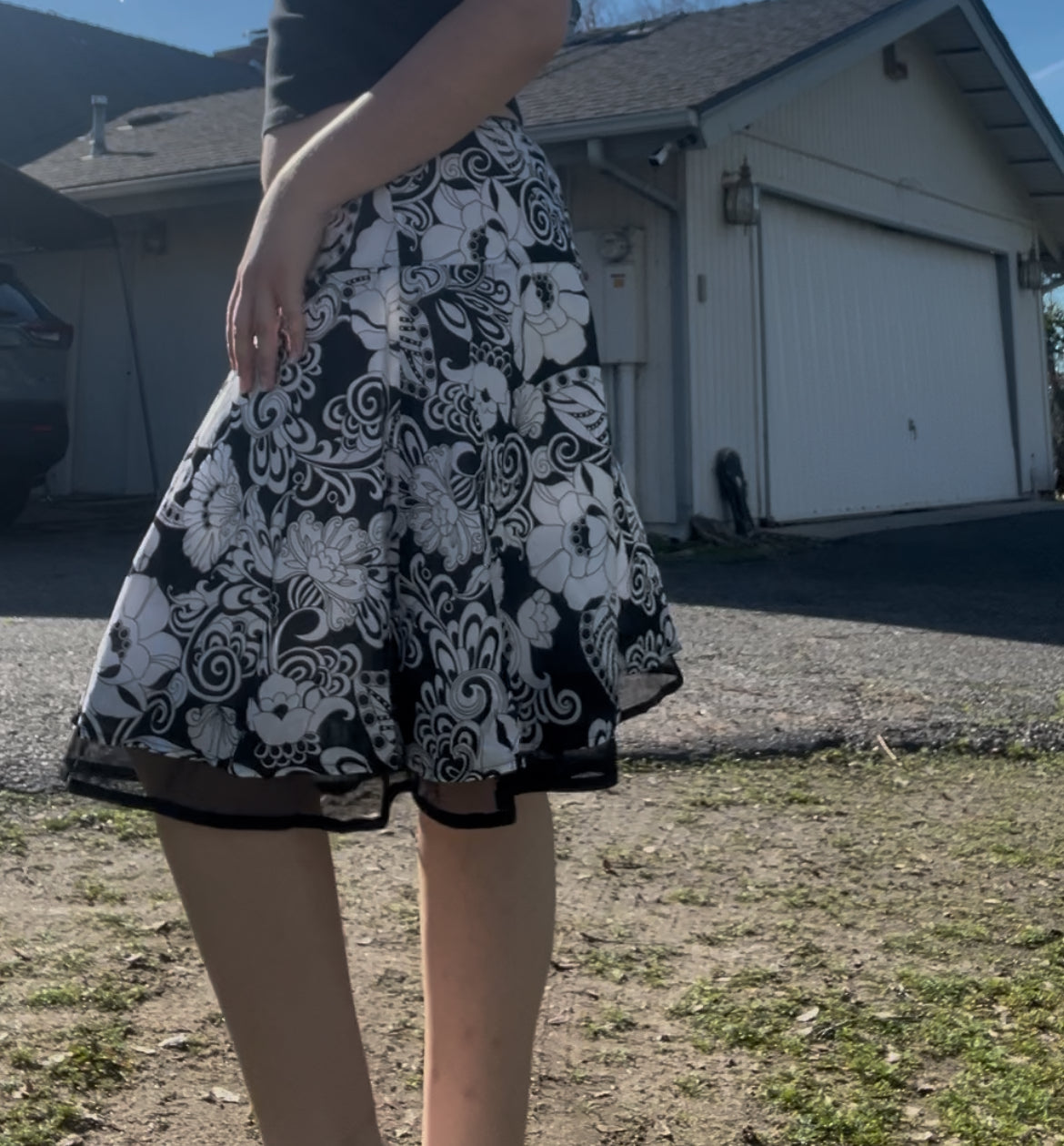 Early 2000s studio 25 midi skirt size large