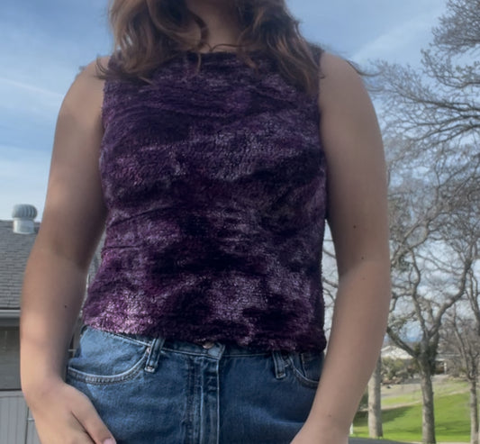 Vintage la belle textured tank size medium