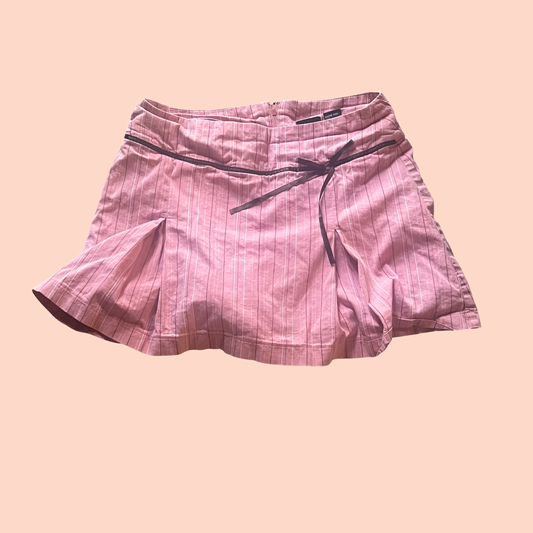Tangents vintage early 2000s y2k fair pink mini skirt size 5/6