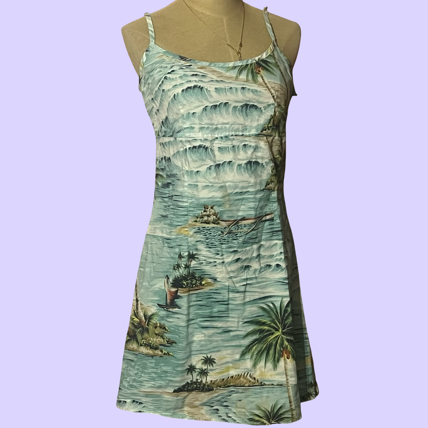 Island candy made in Hawaii summer beach island dress size medium