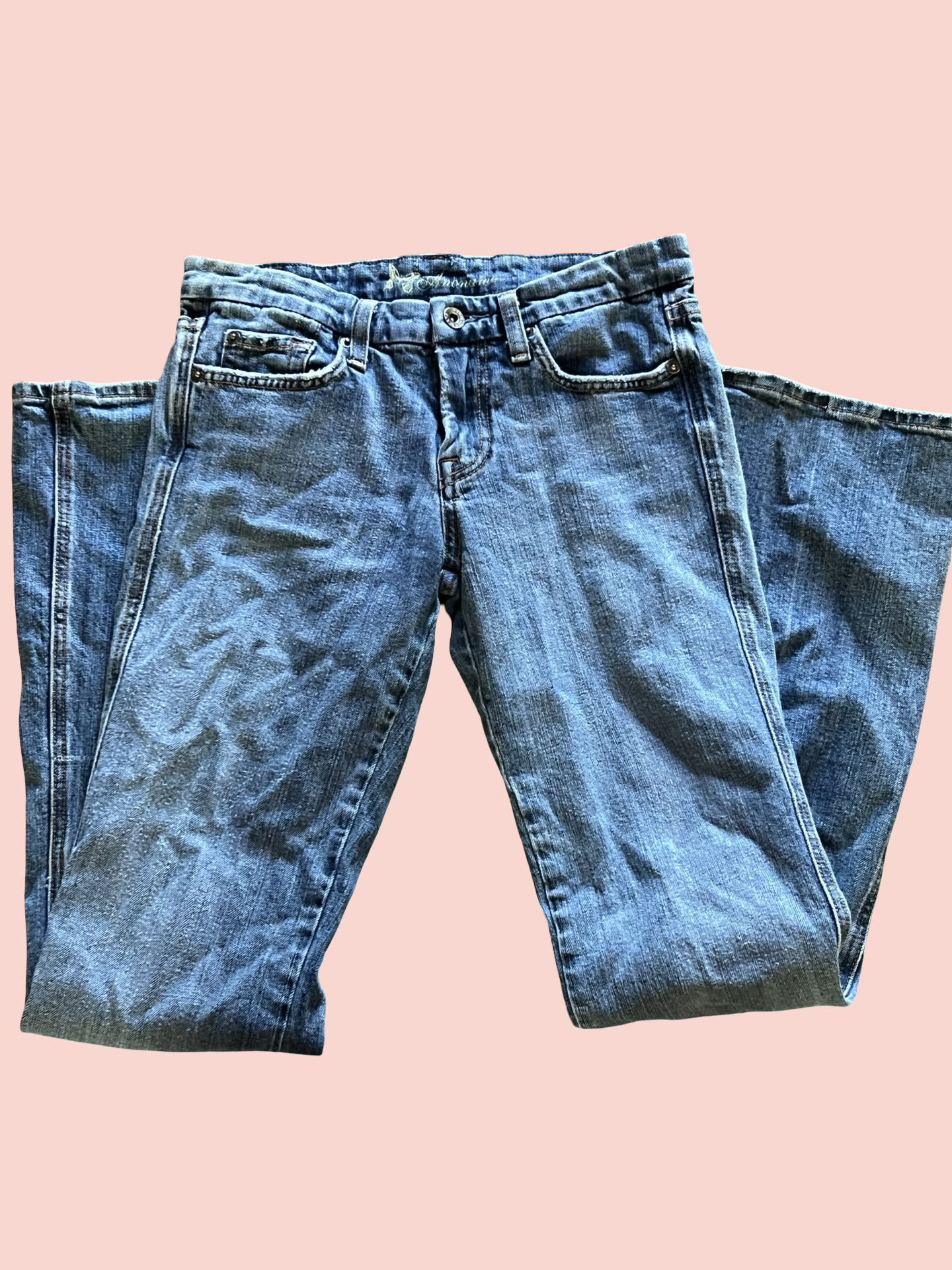 Anoname early 2000s low rise flare jeans size 28”