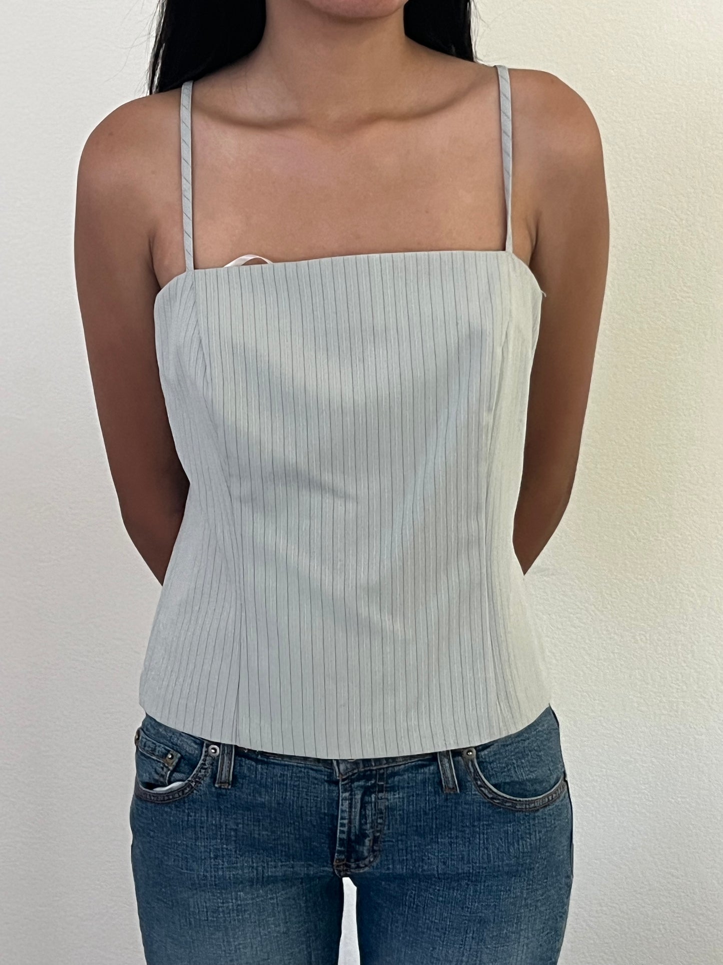 90s style gray tank top size 9/10