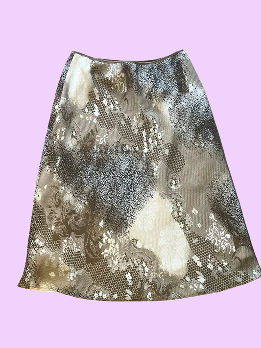 Louben midi y2k floral skirt size small