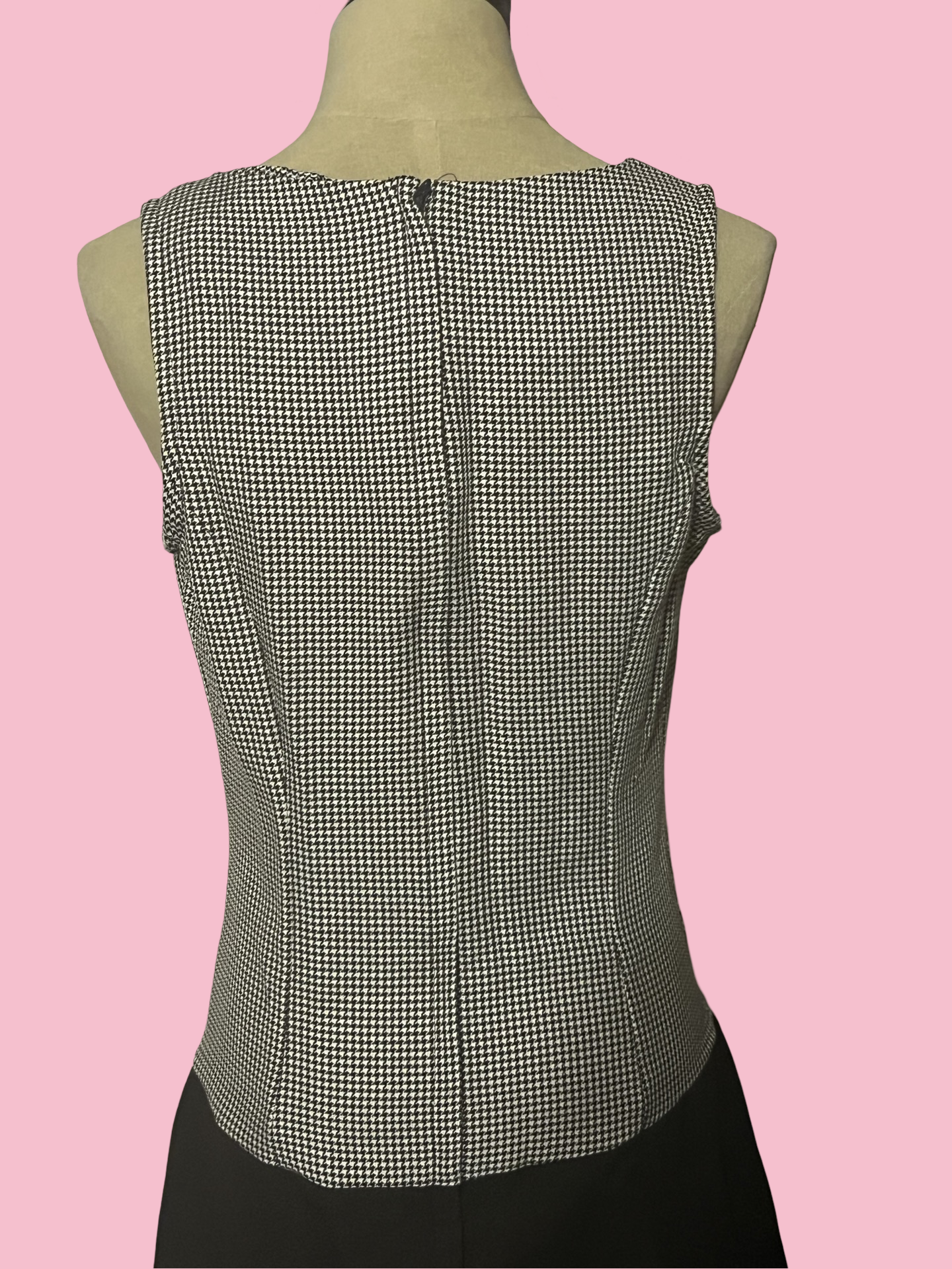 I.N San Francisco 90s houndstooth mini dress size 7