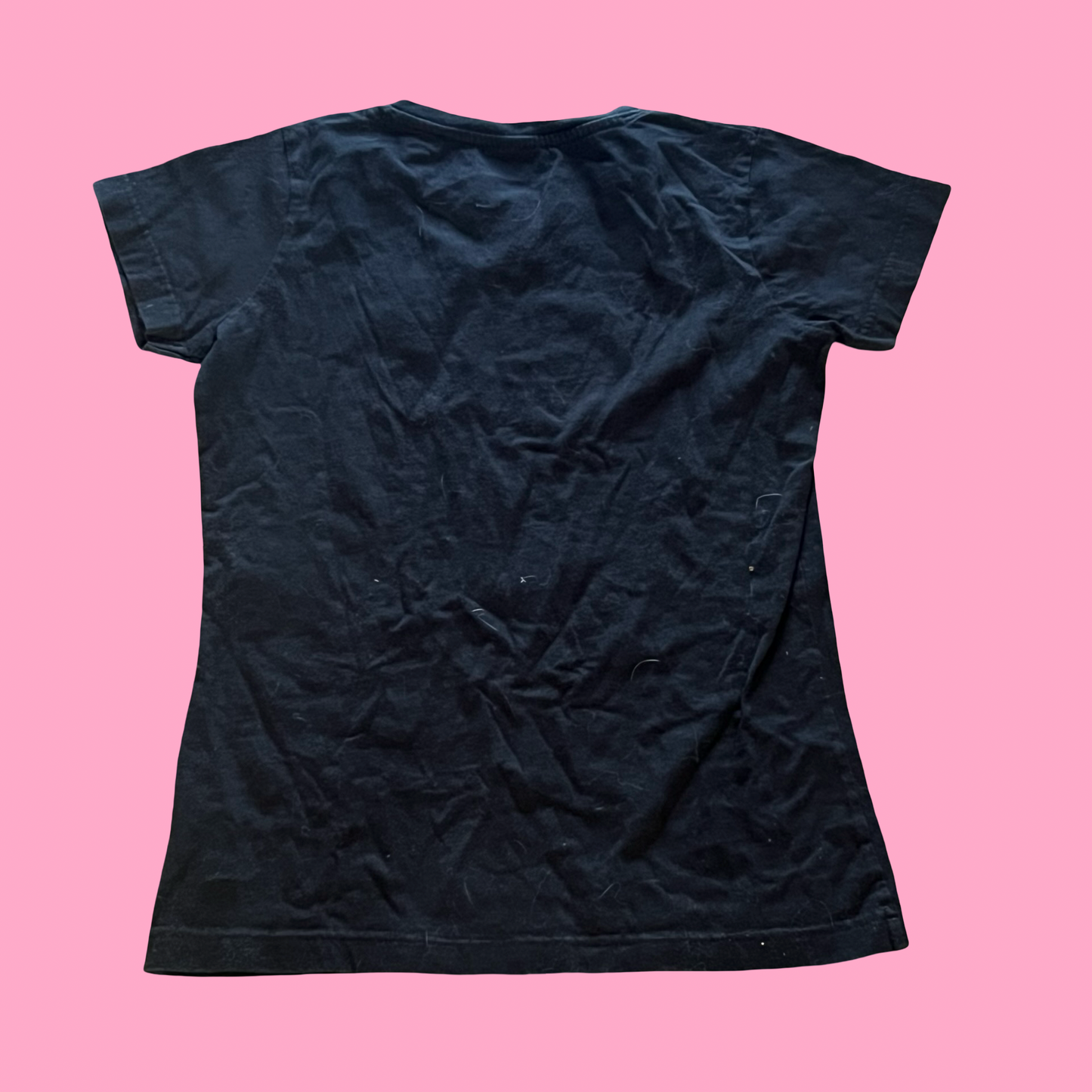 Vintage early 2000s y2k Las Vegas speedway race car grunge goth baby tee tshirt