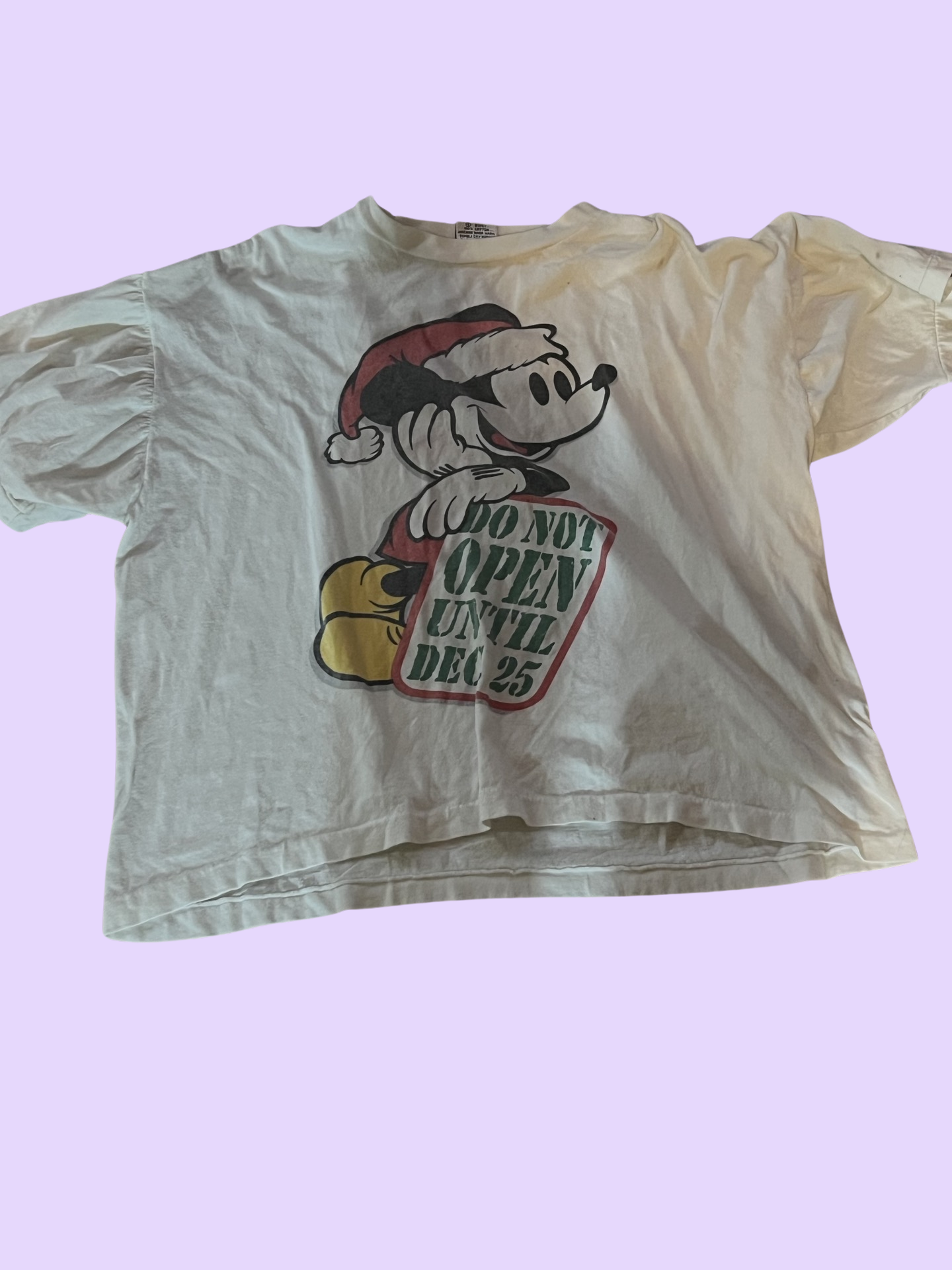 Vintage Disney Christmas Mickey Mouse t-shirt