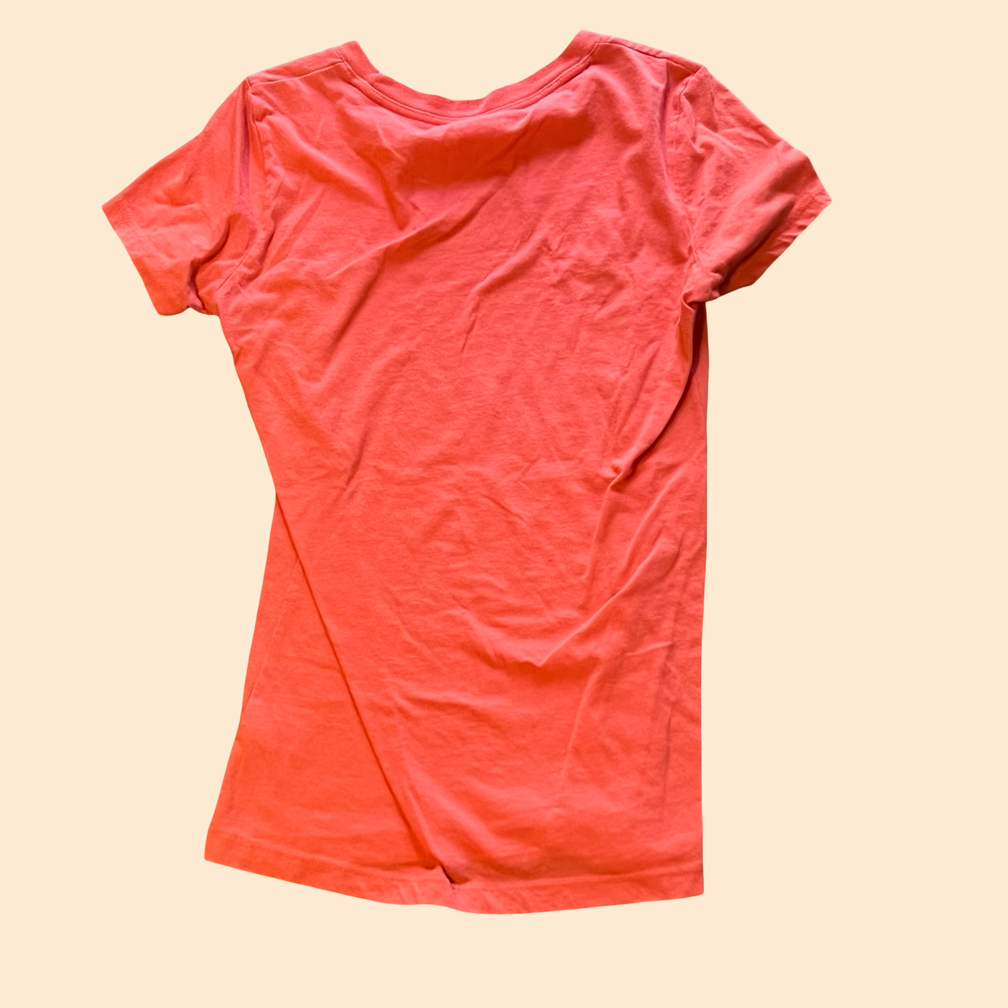 Aeropostale 2016 orange baby tee top size medium