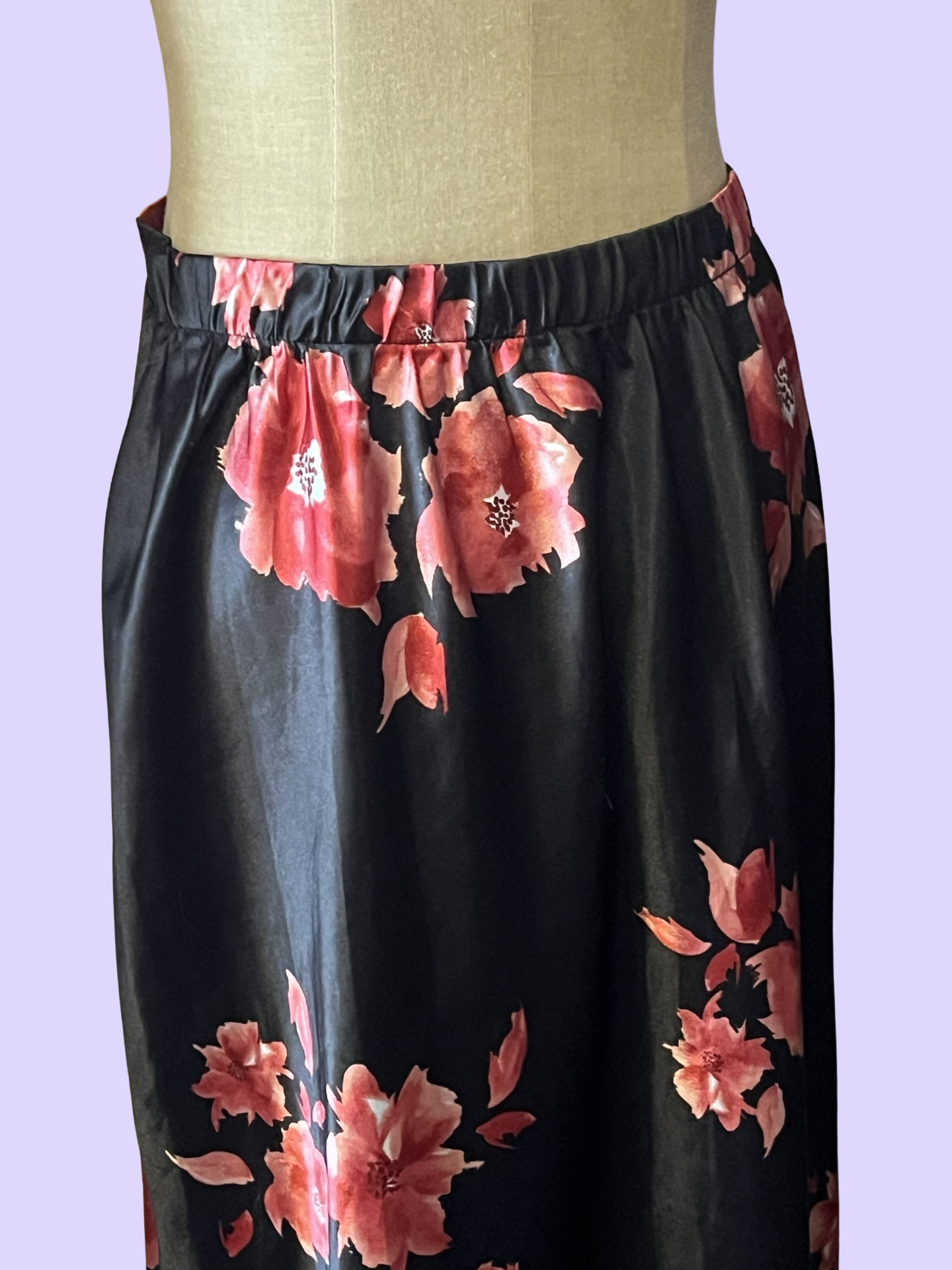 Haute monde vintage midi skirt size medium