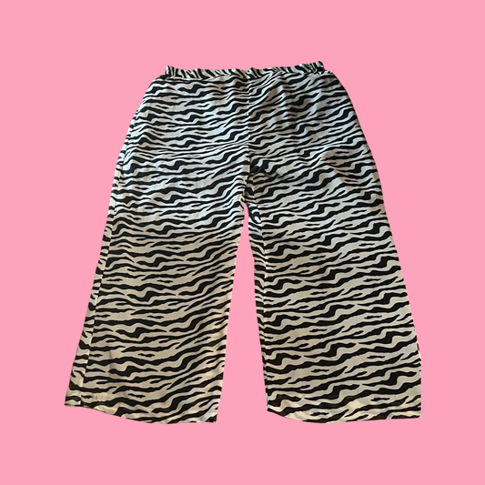 Tally Taylor y2k early 2000s zebra pants size 26W