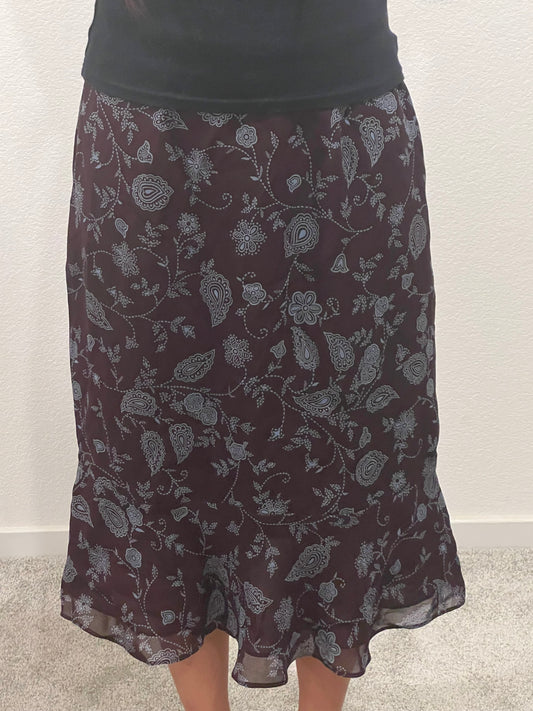 Vintage early 2000s fairy core midi skirt