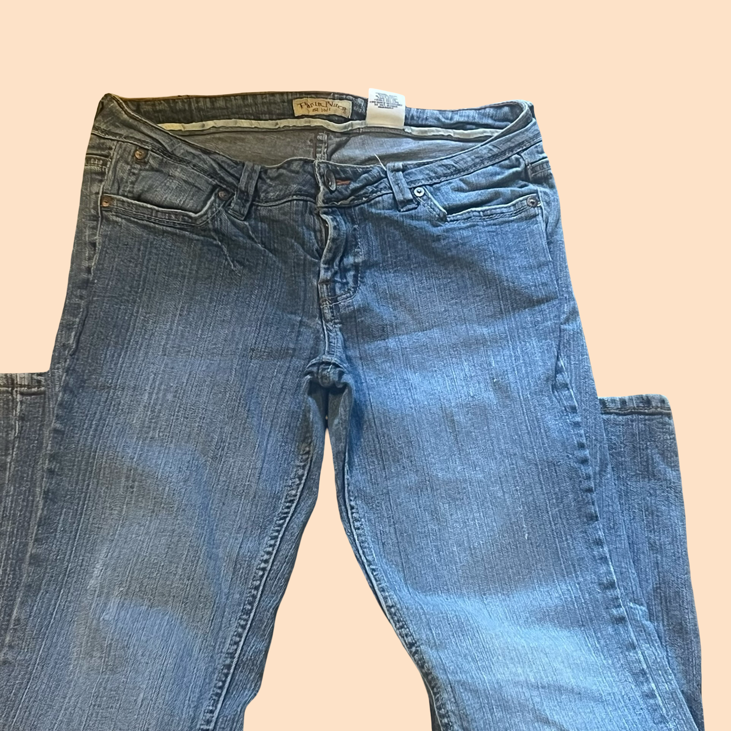 Paris blues vintage early 2000s y2k low waisted flare jeans size 9