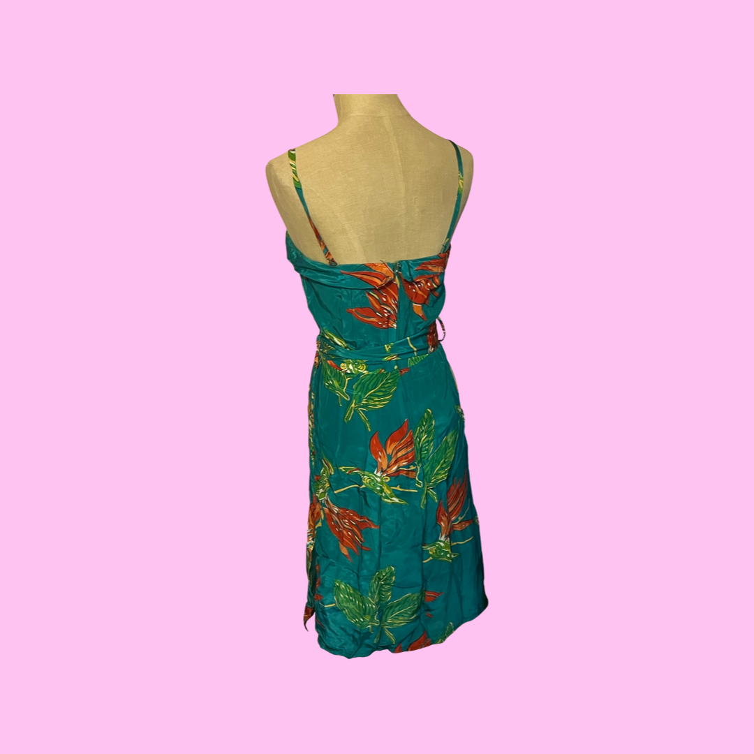 Sherry holt for sunshine green dress size 3