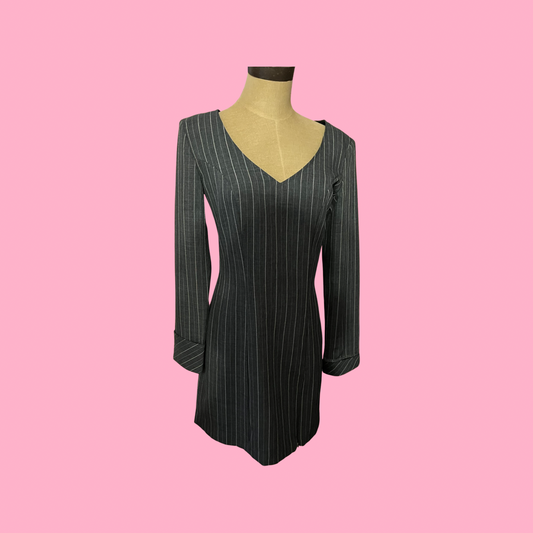 Fredricks of Hollywood pinstripe dress