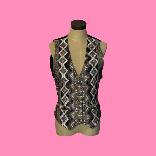 Maggie sweet vintage vest size large