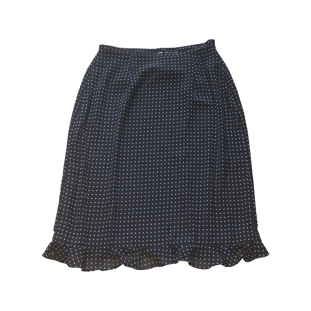 Kathie Lee polka dot vintage 90s skirt size 8