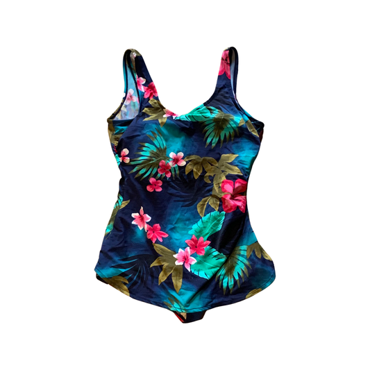 beach cabana vintage one piece swimsuit