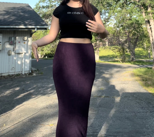 Private edition purple maxi skirt size 2