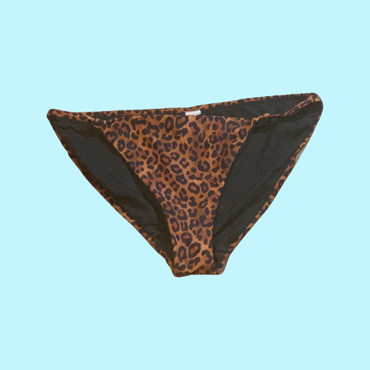 Cheetah print bikini bottoms