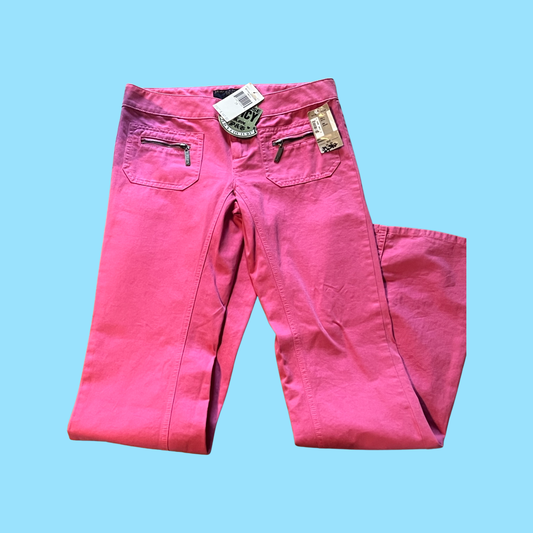 NWT juicy couture pink pants size 28”