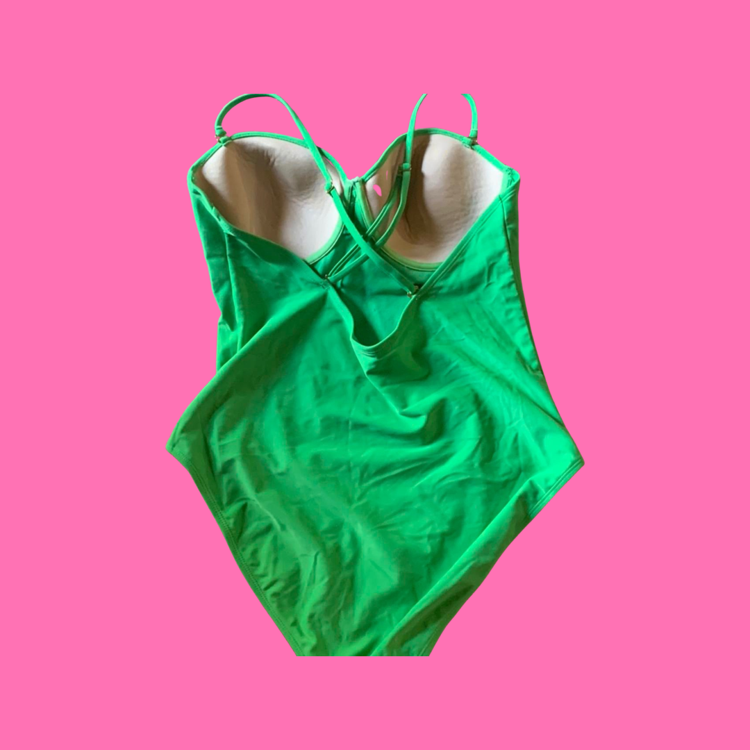 Old navy lime green swimsuit size one