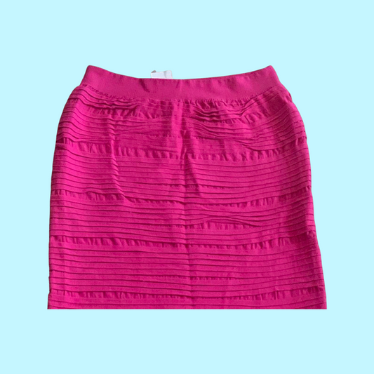 Hot pink early 2000s skirt