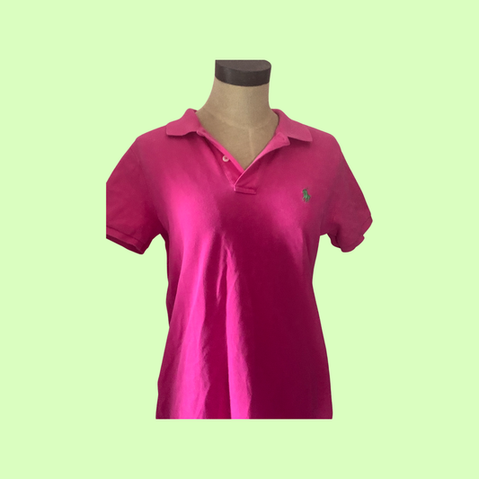 Ralph Lauren sport hot pink dress size medium