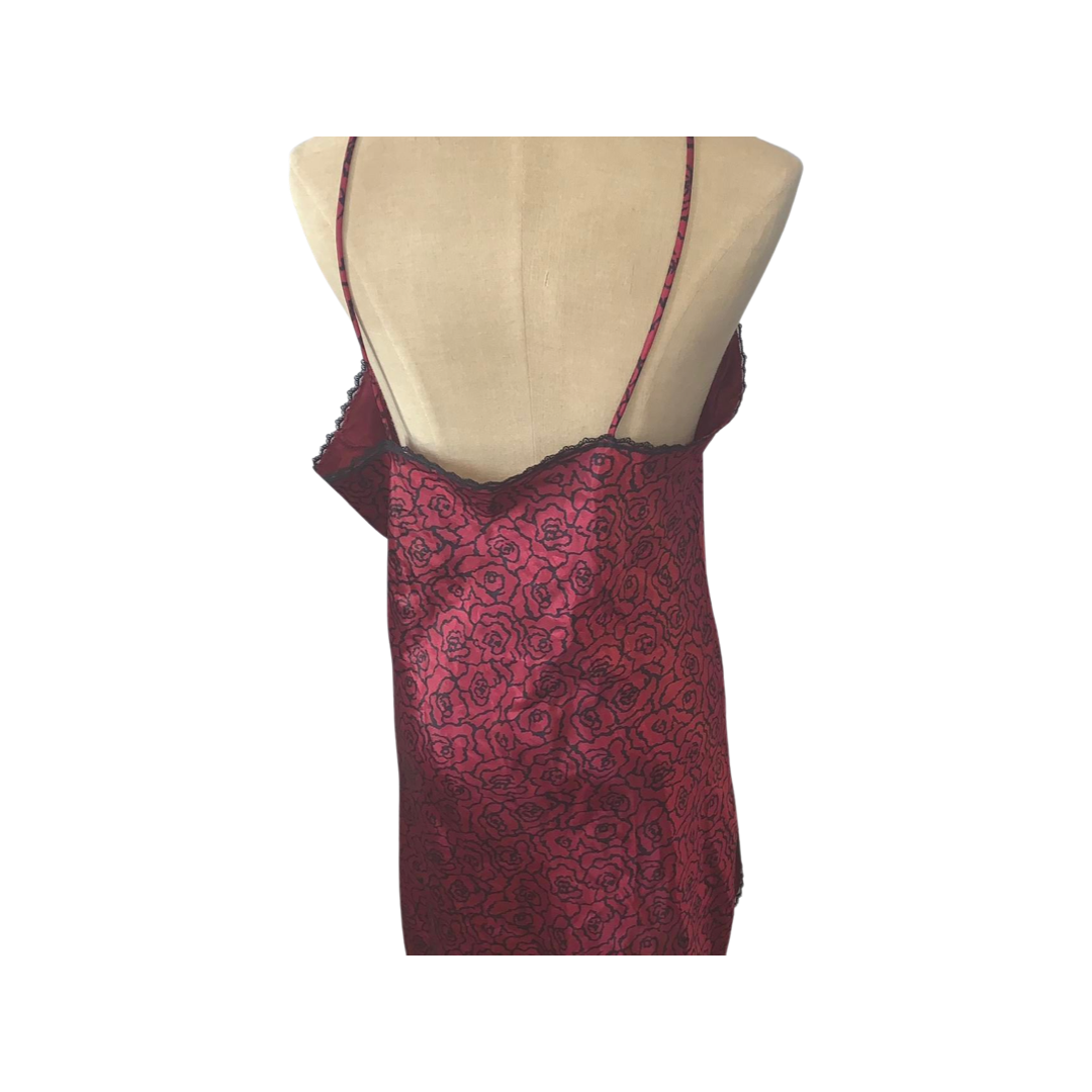 Maroon  slip dress size medium