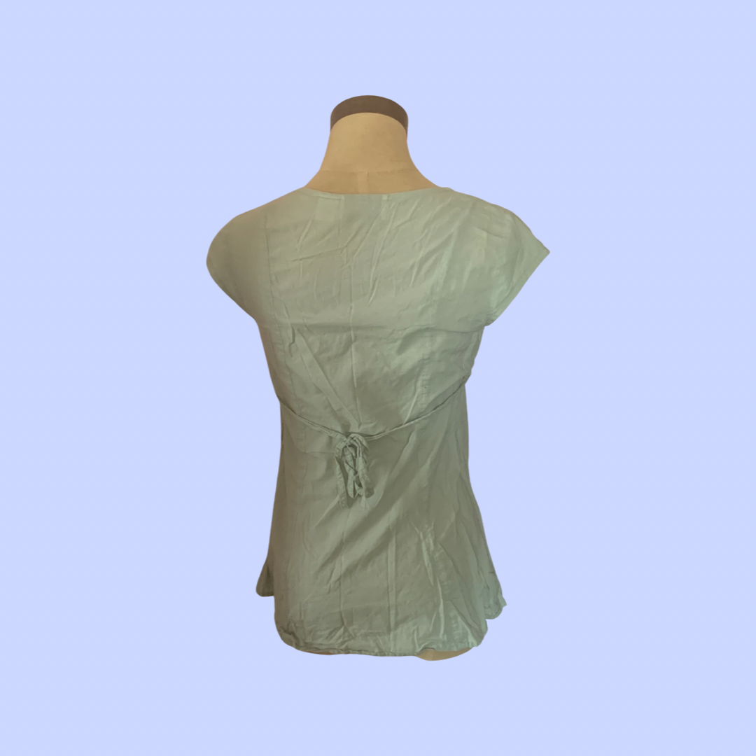 Green early 2000s top size small