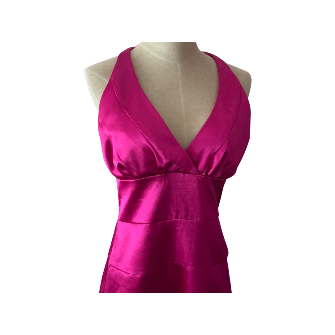 Magenta party prom dress size 9