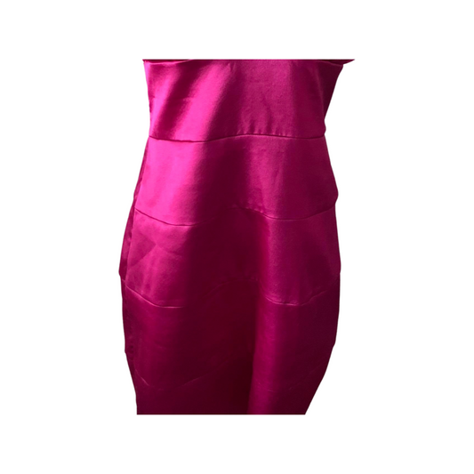 Magenta party prom dress size 9