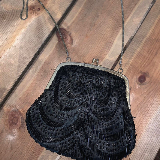 Vintage 1950s beaded purse