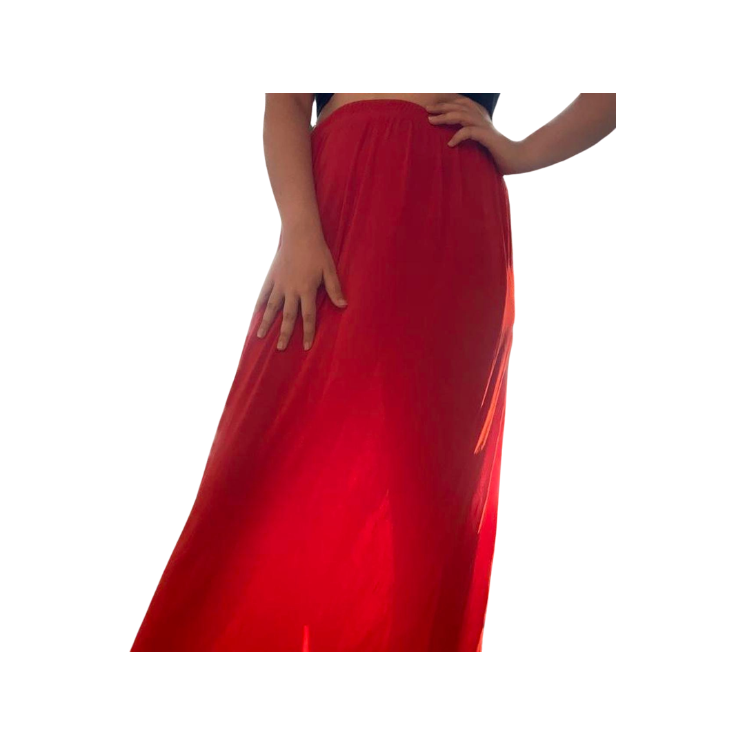 Lane Bryant red maxi skirt size 14/16