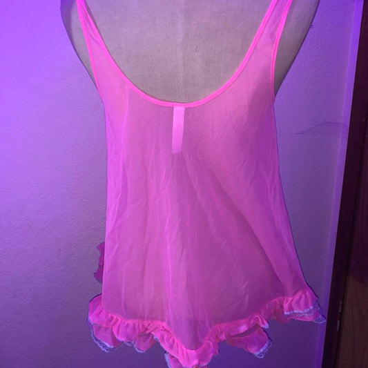 Victoria secret orange lingerie size small petite